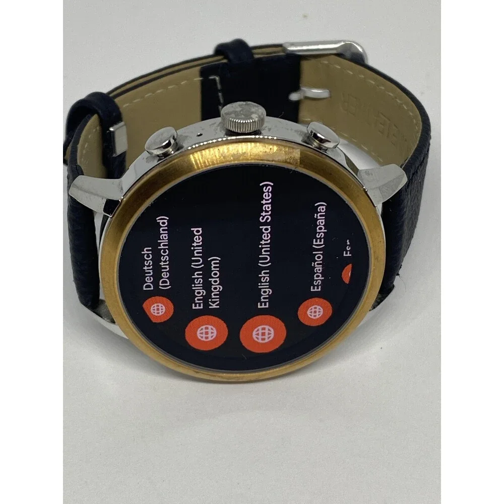 Fossil Gen 4 Authentic Digital Dial Smart Watch Custom Band FTW6016 AB626
